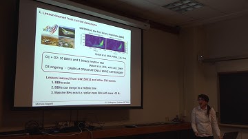 ITC Colloquium - Michela Mapelli (INAF Padova), Part 1