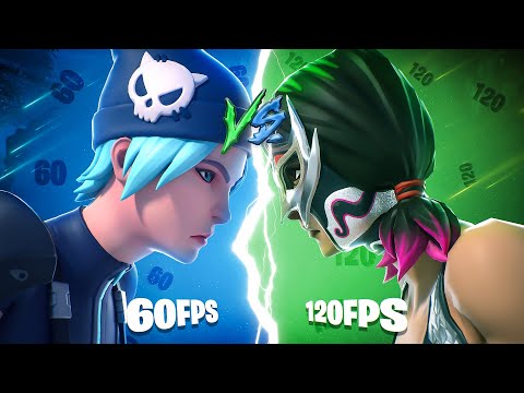 I Hosted A 60FPS Vs 120FPS Console 1v1 Tournament...