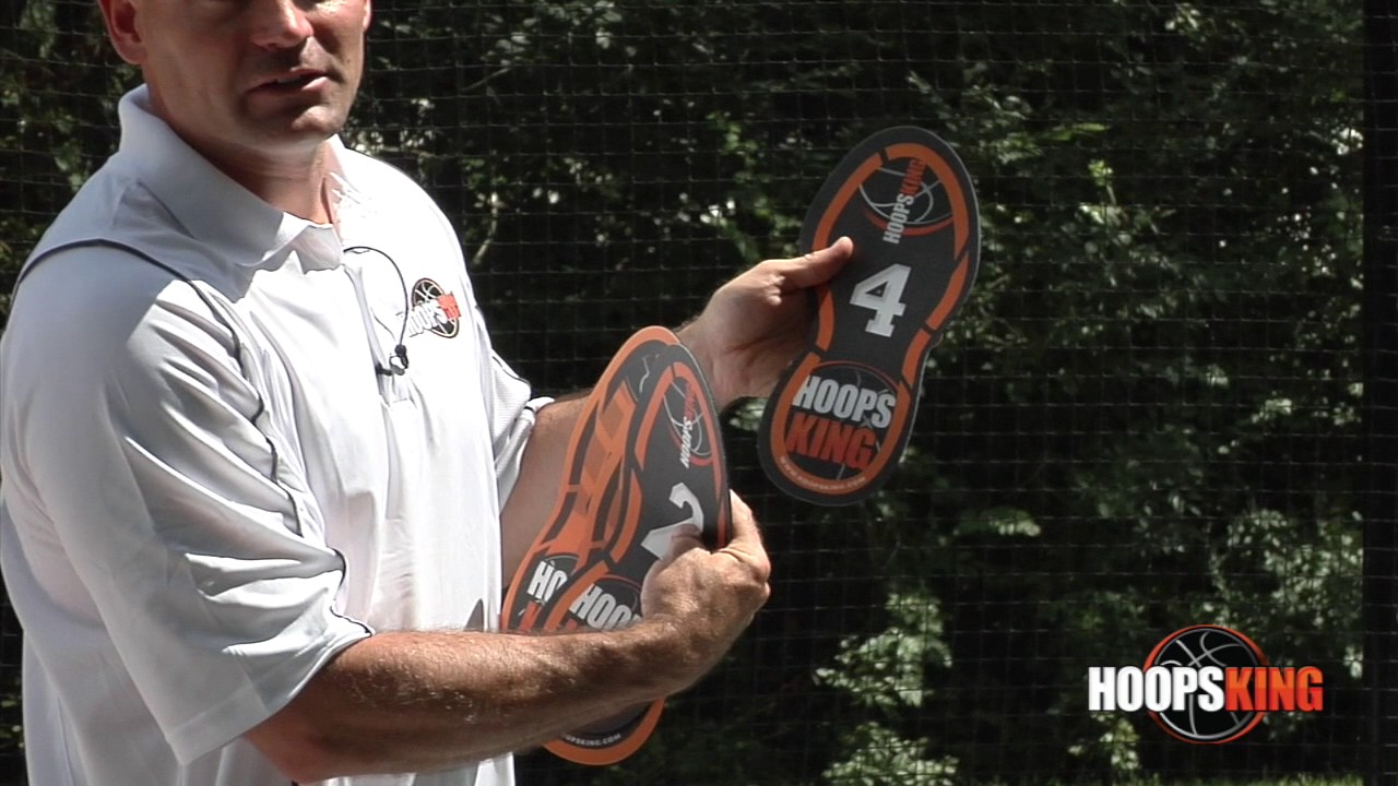 HoopsKing Footwork Training Spots Improve Basketball Footwork Aid