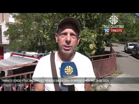 TROVATO SENZA VITA L'ANZIANO SCOMPARSO DALLA CASA DI RIPOSO 5 MESI FA | 31/10/2024