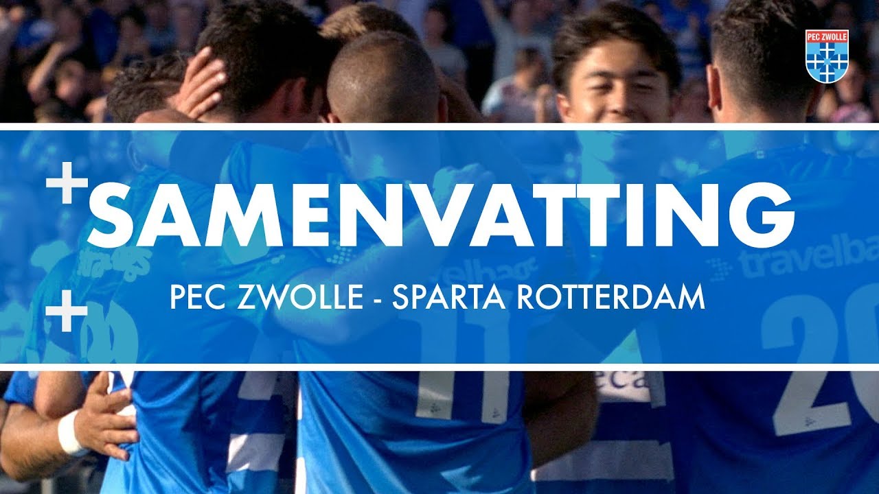 Samenvatting PEC Zwolle Sparta Rotterdam YouTube Samenvatting PEC Zwolle Sparta Rotterdam YouTube