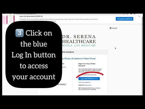 How to access your Patient Portal