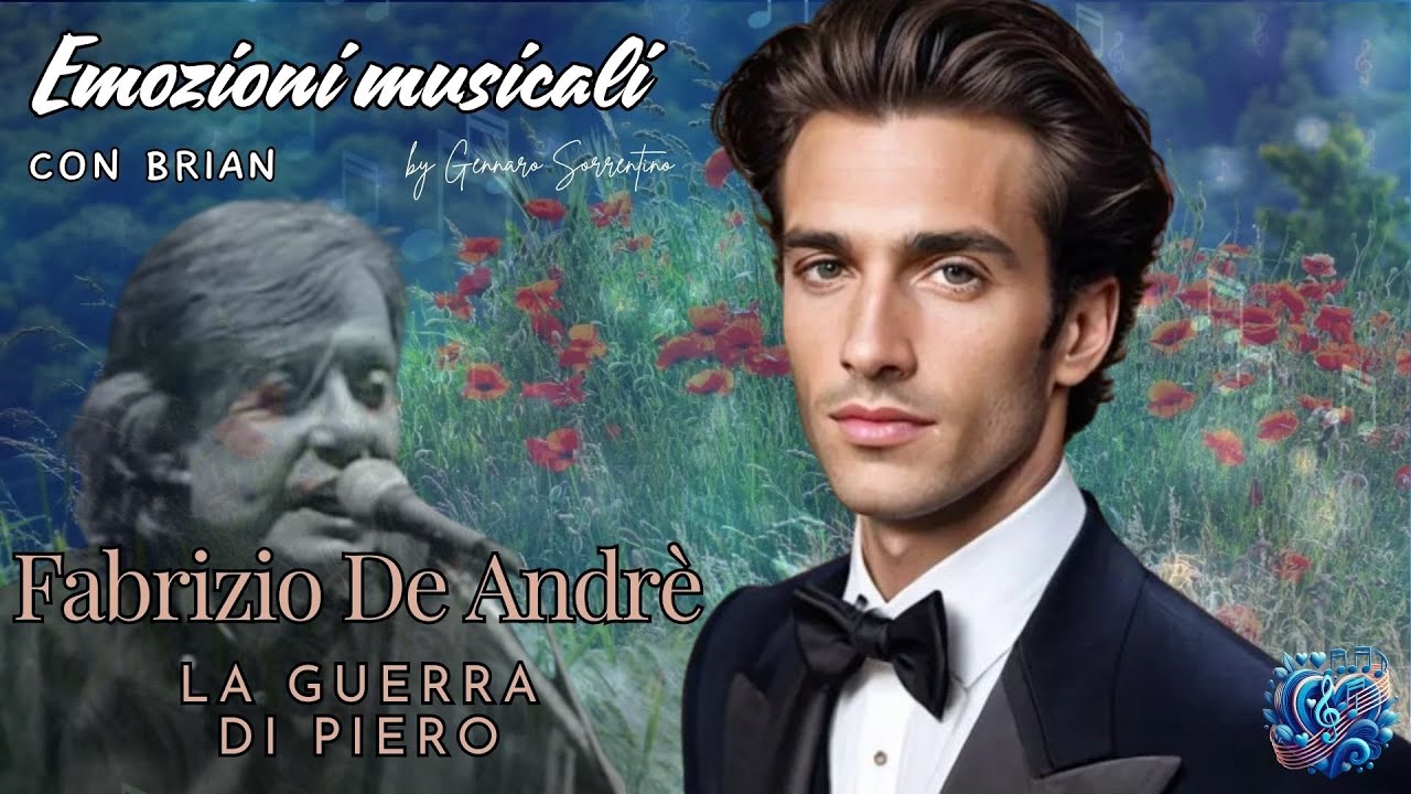 LA GUERRA DI PIERO - Fabrizio De Andrè - EMOZIONI MUSICALI con Brian