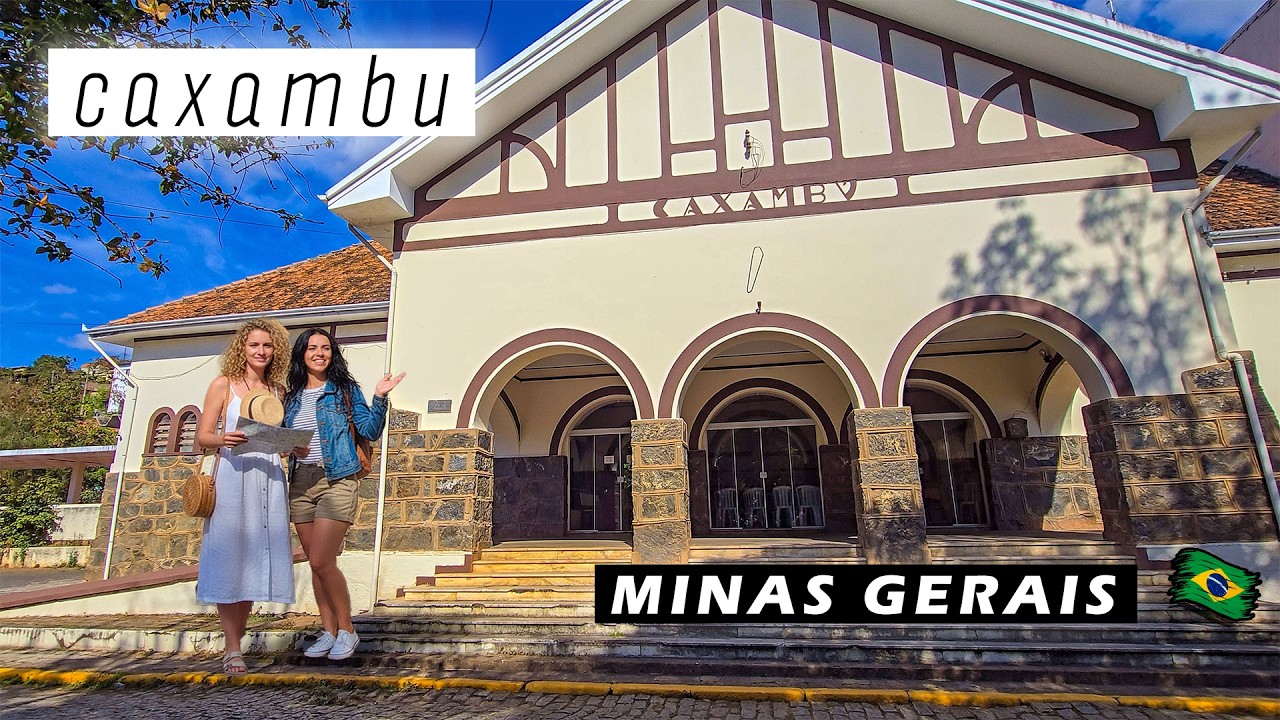 Walking in Caxambu  — Minas Gerais, Brazil 🇧🇷 2025 【 4K UHD 】