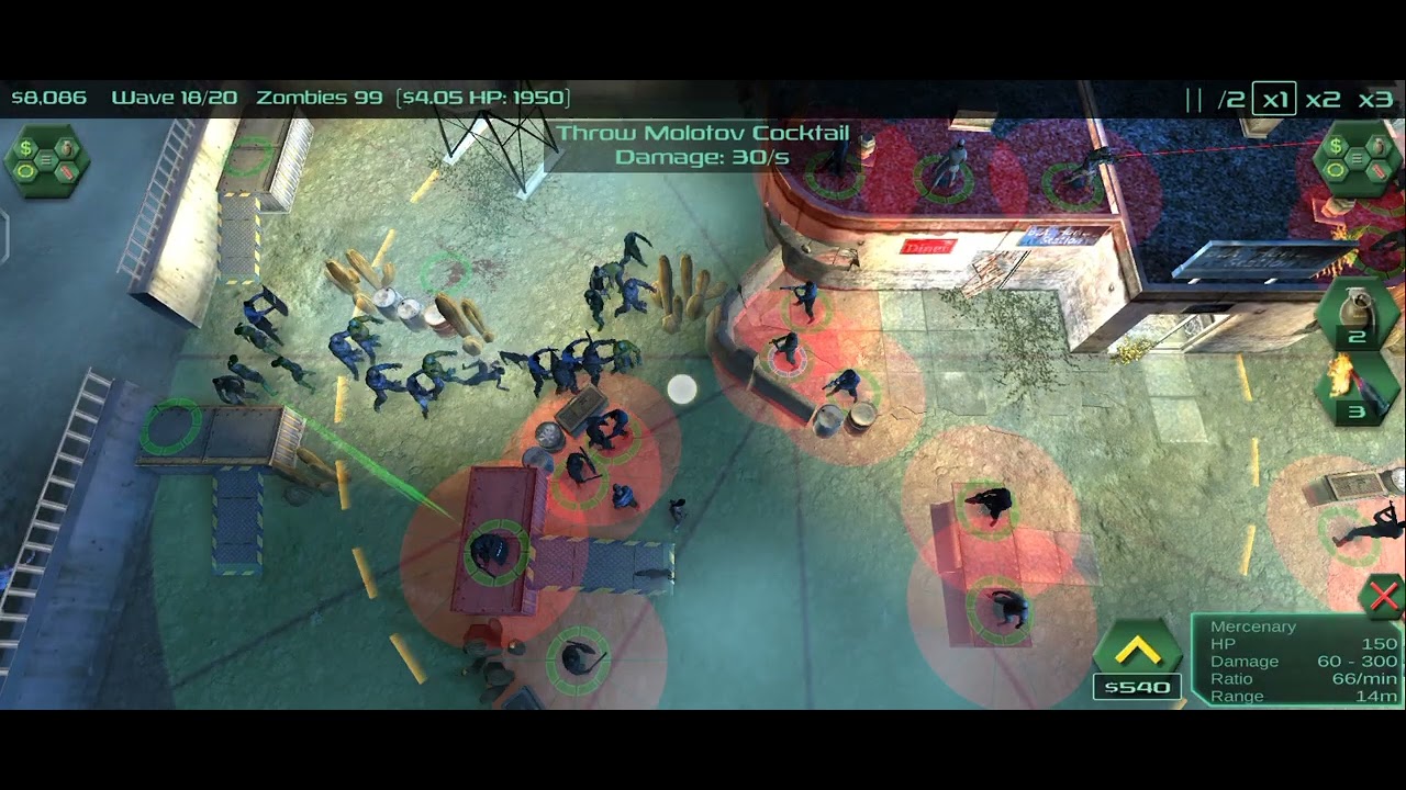 Zombie Defense Gameplay!