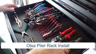 Olsa Plier Rack Setup | Organize MOST of your pliers!