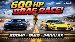 This 600HP Build is UNFAIR… 😳 | Forza Horizon 5 Drag Racing