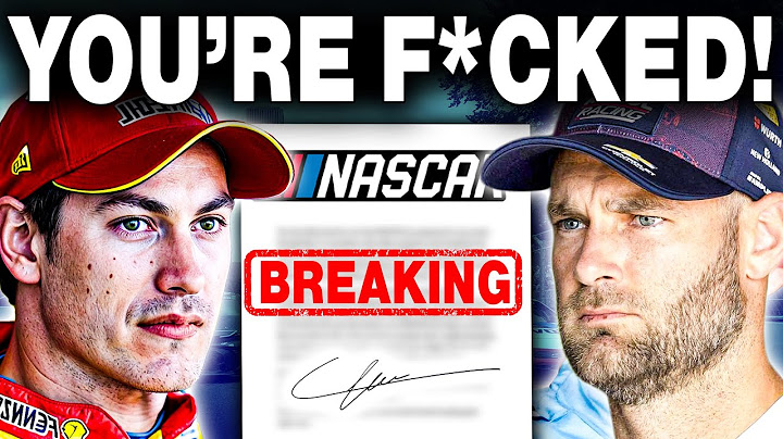 MORE TROUBLE for SVG after NASCAR Drivers Drop BOMBSHELL on LUCKY BREAK at Sonoma!