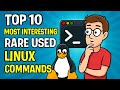 Top 10 Most Interesting Rare Used Linux Commands that You Must Know | Tech Edge AI