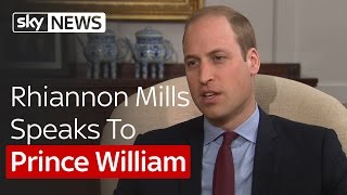 Rhiannon Mills Speaks To Prince William