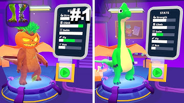 Dino Merge Run - New Release - Hyper Hybrid Casual - Gameplay Walkthrough (iOS & Android)