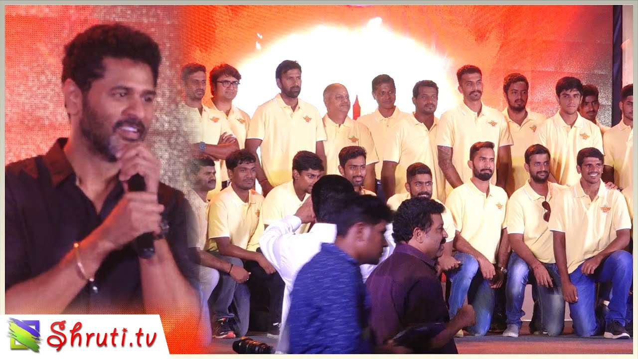 ‘Prabhu Deva’ launches the Anthem of ‘TUTI PATRIOTS’ | Dinesh Karthik, Abhinav Mukund
