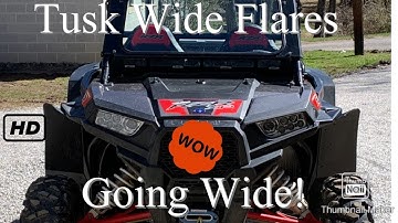 Tusk Extended Fender Flare Install RZR1000xp