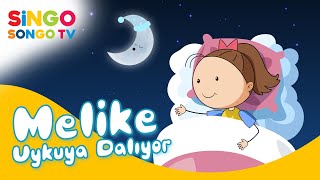 MELİKE Uykuya Dalıyor 😴🛌 – SingoSongo TV I İsme Özel Çocuk Şarkıları 🎵