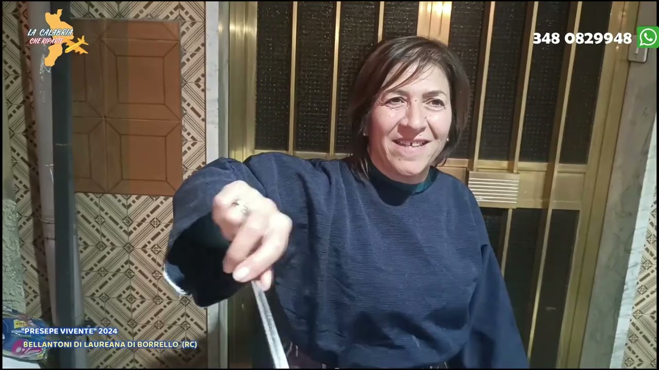 LA CALABRIA CHE RIPARTE  - PRESEPE VIVENTE 2024 BELLANTONE DI LAUREANA DI BORRELLO (RC)