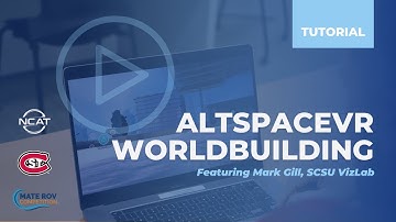 MATE 2022 RoboShark World Building in AltspaceVR