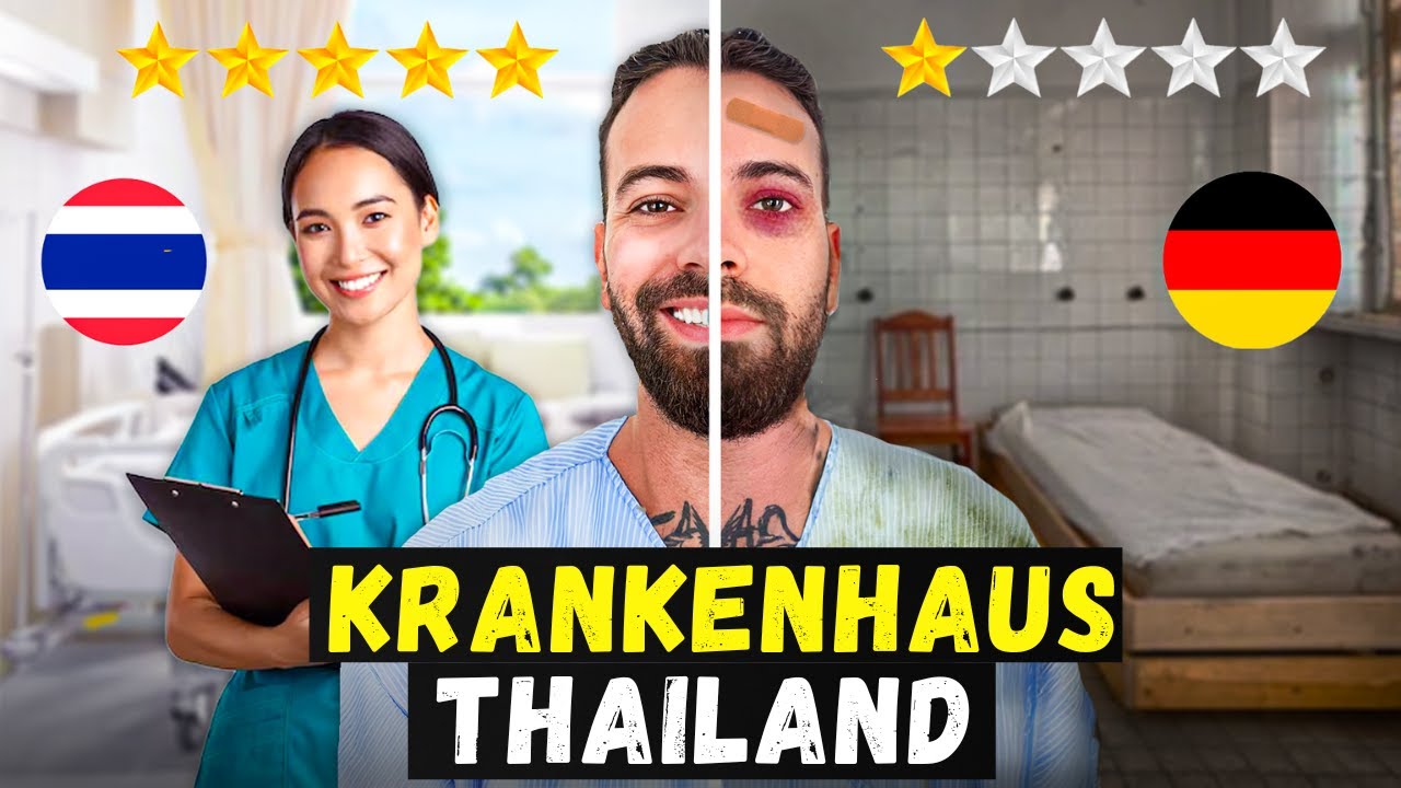 UNFASSBAR😱Das passiert hier WIRKLICH im Krankenhaus!🇹🇭(Besser als DE?)