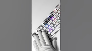 Redragon K617 Fizz keyboard unboxing! #asmr