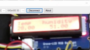 display temperature and humidity data using LCD on Nodemcu (esp8266)