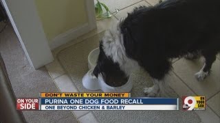 Purina ONE dog food recall