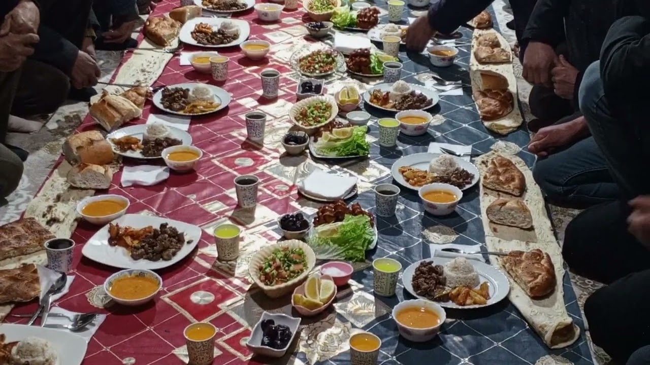 Çatalipaşa köyü/ iftar yemeğinde Ziya aydının evındeyız/ 28 şubat 2026