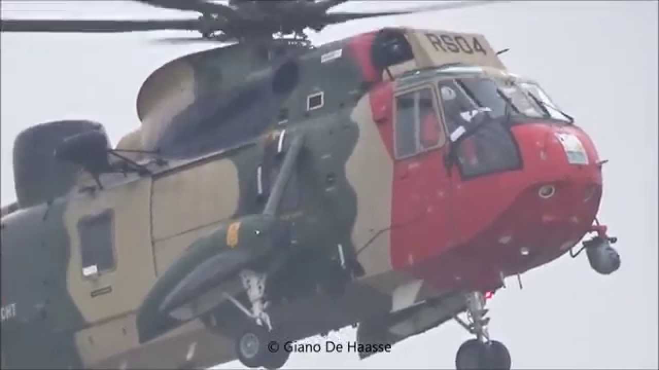 Seaking MK.48 RS04 landing Koksijde airbase