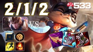 🍄533【Master/KR】TOP Teemo vs Quinn【SN:너구리독#KR1】【Patch14.24】#leagueoflegends #teemo