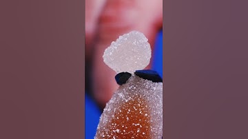 Cola candy vs. Scissors v.5 (ASMR Close up/macro)#macro#asmrvideo#satisfying#asmrsounds