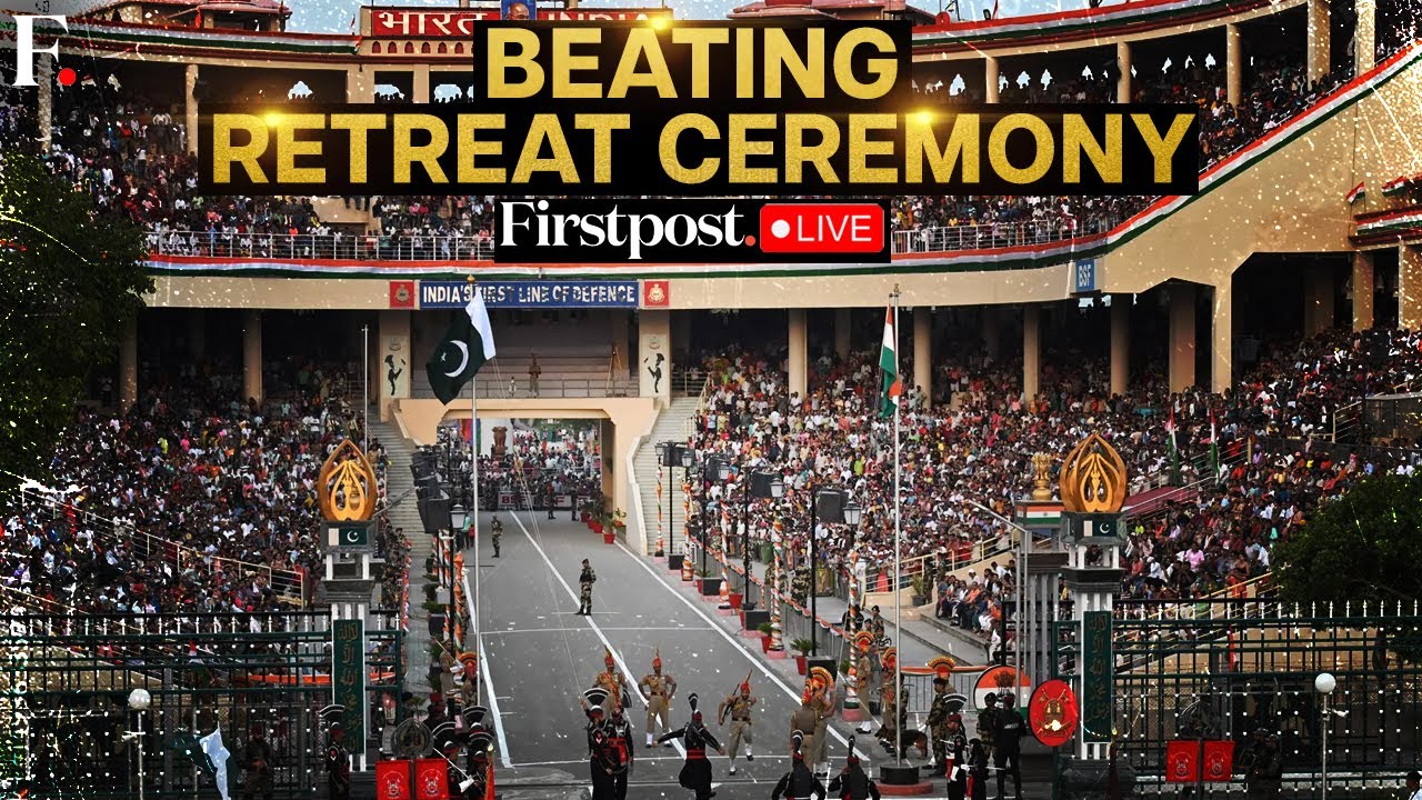 Beating Retreat 2025 LIVE: Beating Retreat Ceremony at Attari-Wagah Border | Independence Day 2025