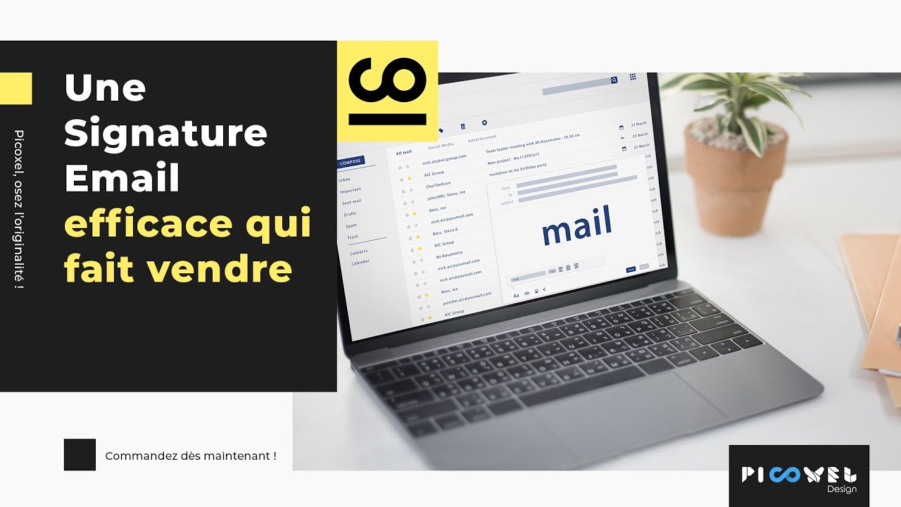 mettre en valeur votre entreprise avec une signature email sur mesure