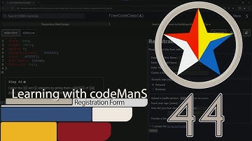 Learn HTML Forms by Building a Registration Form - Step 44