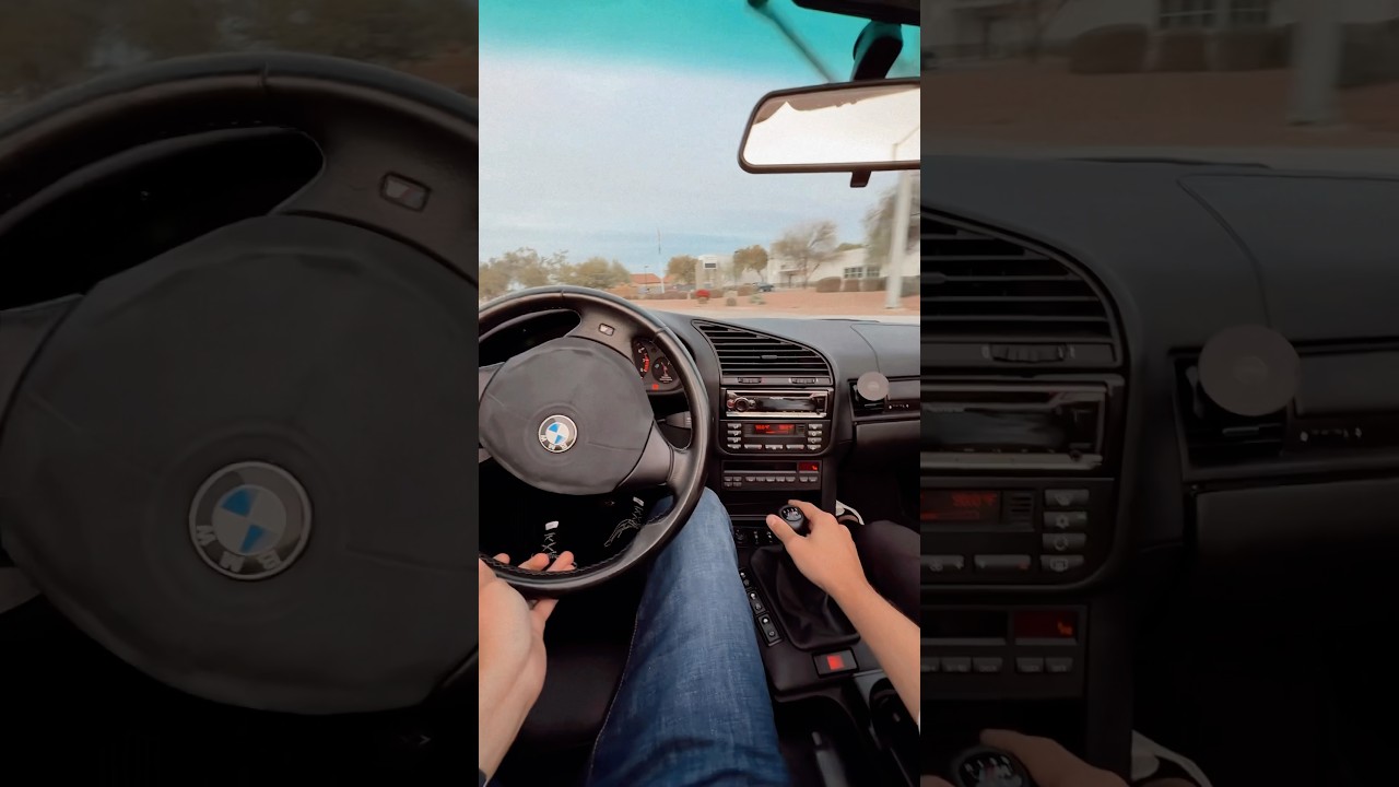 How to calm down with an E36 and a vintage drive 