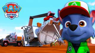 big trouble big trucks pups fix everything paw patrol official