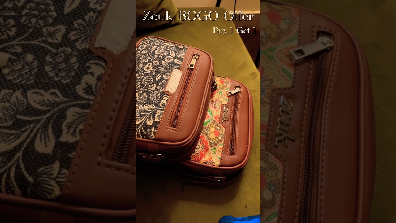 BOGO Offer😱 You Can’t Miss!এত সুন্দর Bags👜 একসাথে!|Zouk Bags Haul 
