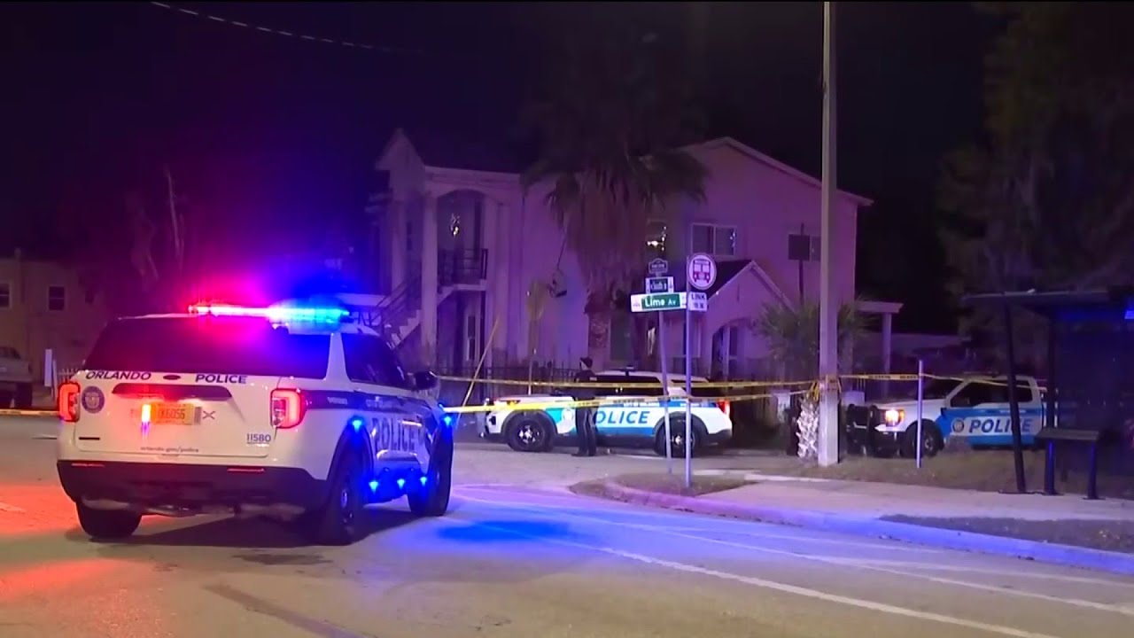 Police investigate shooting on South Street in Orlando - YouTube