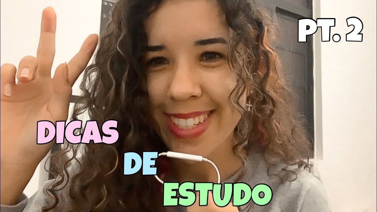 ASMR DICAS DE ESTUDOS parte 2