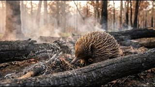 The Echidna: Australia's Living Fossil That Survives Wildfire | 4K Wildlife Documentary