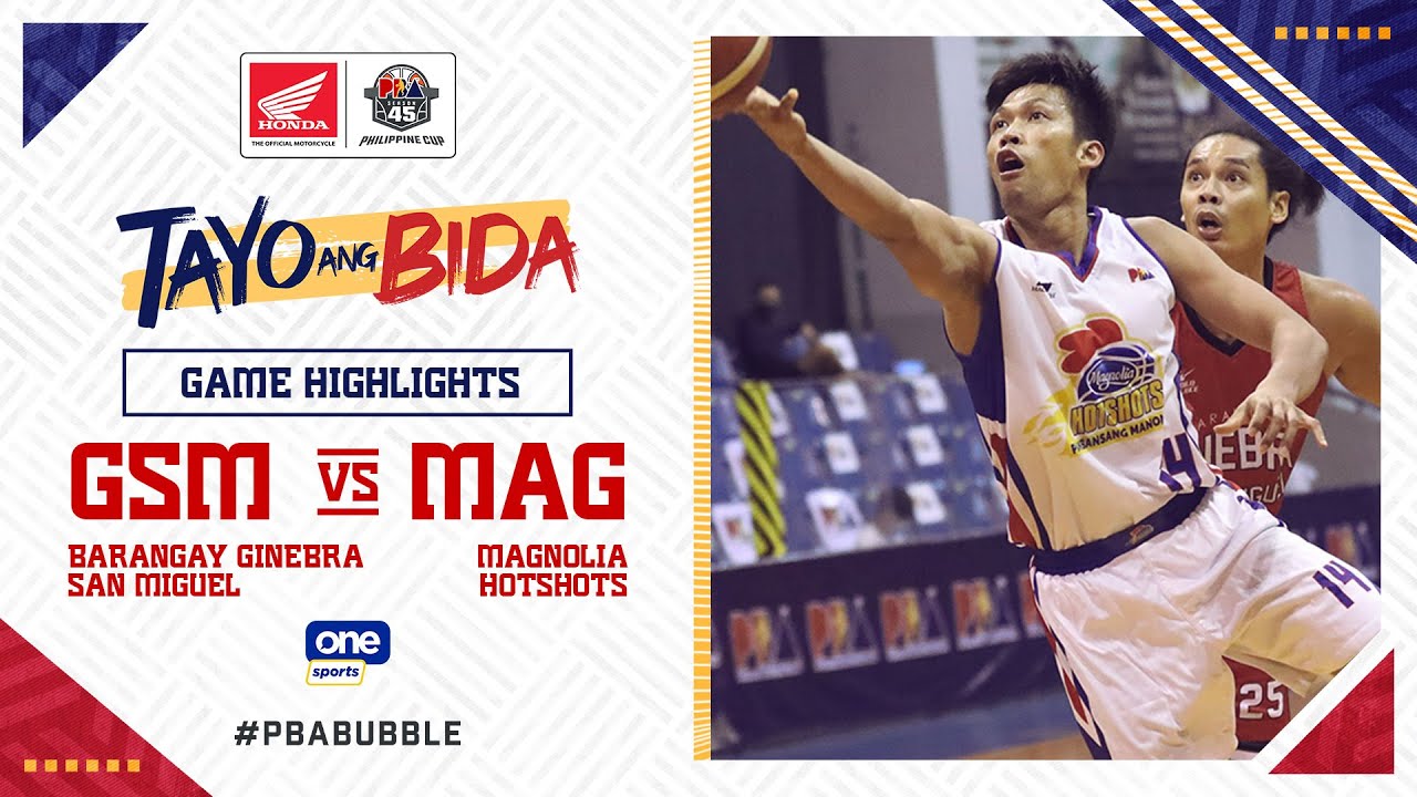 Highlights Ginebra Vs Magnolia Pba Philippine Cup 2020 Youtube