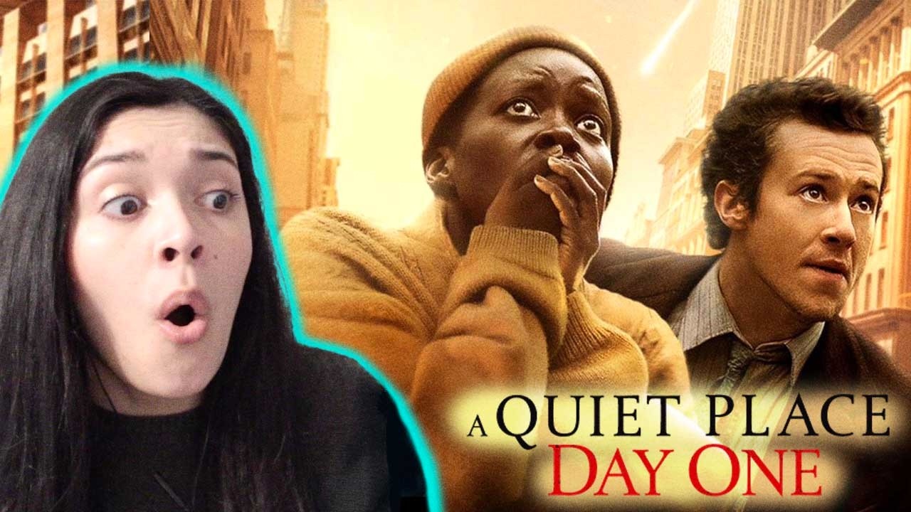 *A QUIET PLACE: DAY ONE* Movie REACTION | First Time Watching