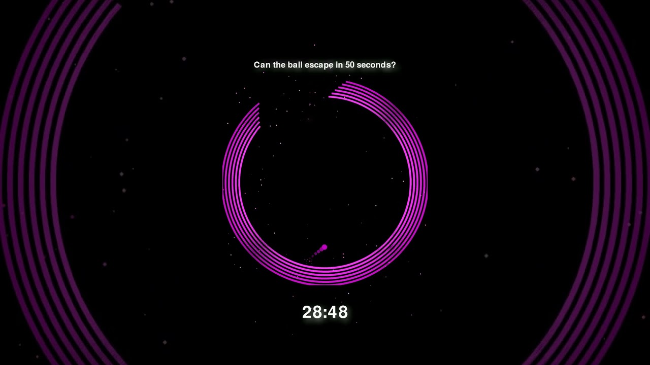 Can the ball escape in 60 seconds ? #12