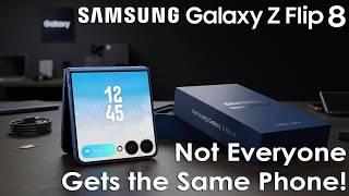 Samsung Galaxy Z Flip 8 Leak: Not Everyone Gets the Same Phone!