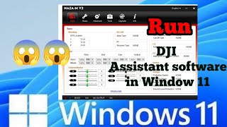 DJI Assistant software run in Windows11 🤩🤩||New updates 🔥🔥 || For DJI naza mlite/ V2 👍🏼👍🏼. screenshot 5