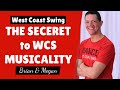West Coast Swing Dance Lesson - The Secret to WCS Musicality