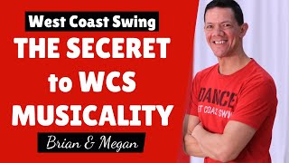 West Coast Swing Dance Lesson - The Secret to WCS Musicality