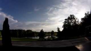 Thunder, then clearing - HD Ghost time lapse