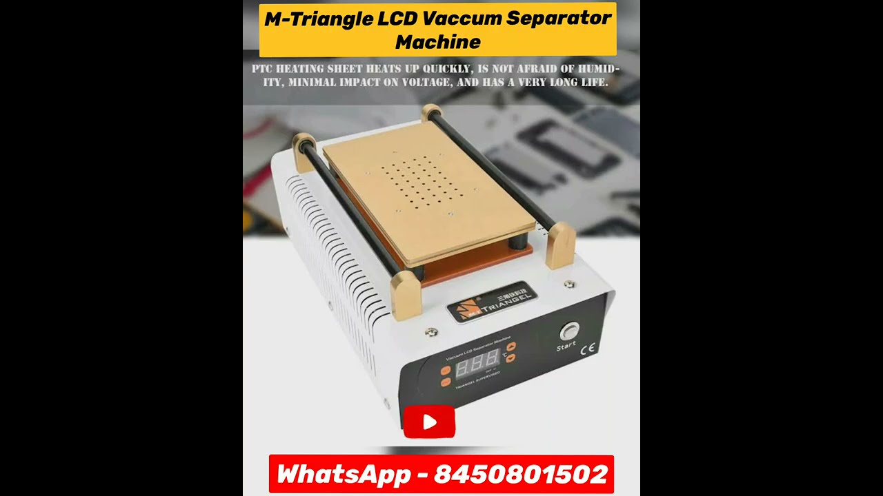 M-Triangle LCD Seprator Machine || Mobile Repairing Tools || Mobile LCD Seprator Machine Buy Online