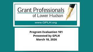 Program Evaluation 101
