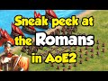 Rome DLC sneak peek + civ break down (AoE2)