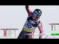 James crawford winning run by 001s  superg 2023 world championships