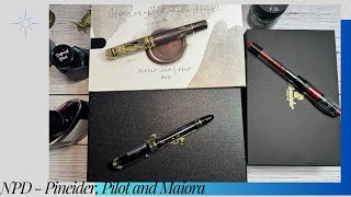 New Pens Day - Pineider Mystery Fast Filler, Pilot C-823, Maiora Liberta